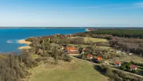 Wiosenne Śniardwy i Niedźwiedzi Róg z lotu ptaka, kwiecień 2026 r. - zdjęcie 8