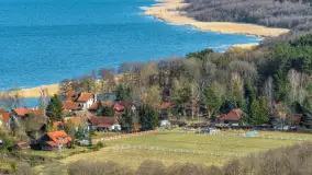 Wiosenne Śniardwy i Niedźwiedzi Róg z lotu ptaka, kwiecień 2026 r. - zdjęcie 36