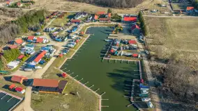 Wiosenne Śniardwy i Niedźwiedzi Róg z lotu ptaka, kwiecień 2026 r. - zdjęcie 15