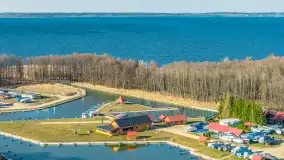 Wiosenne Śniardwy i Niedźwiedzi Róg z lotu ptaka, kwiecień 2026 r. - zdjęcie 31