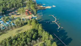 Przystań Mazury w Krzyżach nad jeziorem Nidzkim, kwiecień 2026 r. - zdjęcie 16