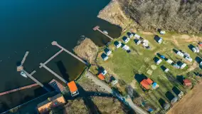 Przystań Mazury w Krzyżach nad jeziorem Nidzkim, kwiecień 2026 r. - zdjęcie 21