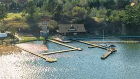 Przystań Mazury w Krzyżach nad jeziorem Nidzkim, kwiecień 2026 r. - zdjęcie 29