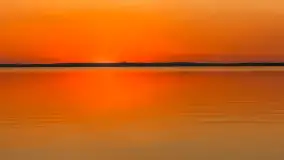 Zachód słońca nad jeziorem Dargin, kwiecień 2026 r. - zdjęcie 7