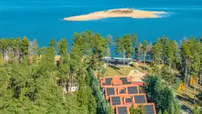 Wiosenny Resort Niegocin z lotu ptaka, kwiecień 2026 r. - zdjęcie 10