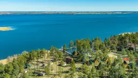 Wiosenny Resort Niegocin z lotu ptaka, kwiecień 2026 r. - zdjęcie 5