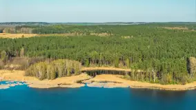 Wiosna nad jeziorem Guber z lotu ptaka, kwiecień 2026 r. - zdjęcie 11