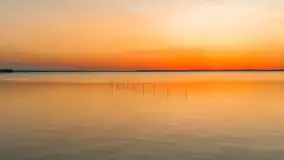 Zachód nad Darginem z drona, kwiecień 2026 r. - zdjęcie 17