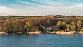 Przystań Nautica i kwietniowy zachód słońca z drona - zdjęcie 33