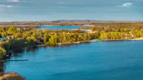 Przystań Nautica i kwietniowy zachód słońca z drona - zdjęcie 17