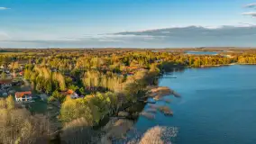 Przystań Nautica i kwietniowy zachód słońca z drona - zdjęcie 3