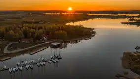 Zachód słońca w zatoce Górkło, maj 2026 r. - zdjęcie 19