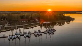 Zachód słońca w zatoce Górkło, maj 2026 r. - zdjęcie 28