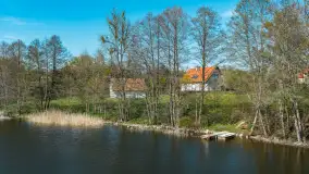 Jezioro Buwełny i wieś Cierzpięty z lotu ptaka, maj 2026 r. - zdjęcie 14