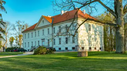 Wiosenne kadry przy pałacu Nakomiady, kwiecień 2026