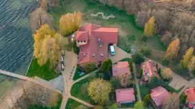 Wiosenny zachód słońca nad jeziorem Święcajty w Ogonkach - zdjęcie 22