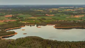 Zachód słońca nad jeziorem Dargin, maj 2026 r. - zdjęcie 24