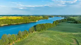 Okolice Marcinowej woli z lotu ptaka, z rzepakiem w tle... maj 2026 r. - zdjęcie 25