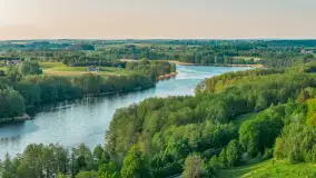 Okolice Marcinowej woli z lotu ptaka, z rzepakiem w tle... maj 2026 r. - zdjęcie 11