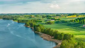 Okolice Marcinowej woli z lotu ptaka, z rzepakiem w tle... maj 2026 r. - zdjęcie 27