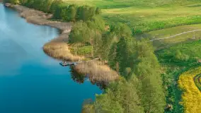 Okolice Marcinowej woli z lotu ptaka, z rzepakiem w tle... maj 2026 r. - zdjęcie 7