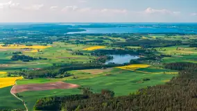 Mazury żółto - zielono - niebieskie, czyli pola i łąki pełne rzepaku, maj 2026 r. - zdjęcie 8