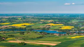 Mazury żółto - zielono - niebieskie, czyli pola i łąki pełne rzepaku, maj 2026 r. - zdjęcie 5