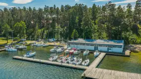 Resort Niegocin, port partnerski Mazury24 w sezonie 2026 z lotu ptaka - zdjęcie 1
