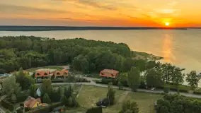 Zachód słońca nad jeziorem Kisajno z lotu ptaka, czerwiec 2026 r. - zdjęcie 19