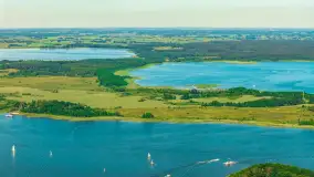Jeziora Śniardwy, Bełdany i Mikołajskie z drona, czerwiec 2026 r. - zdjęcie 32