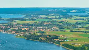 Jeziora Śniardwy, Bełdany i Mikołajskie z drona, czerwiec 2026 r. - zdjęcie 15