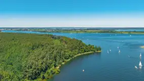 Jeziora Śniardwy, Bełdany i Mikołajskie z drona, czerwiec 2026 r. - zdjęcie 7