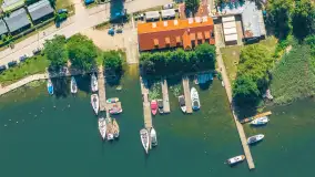 Port w Wierzbie na zdjęciach z lotu ptaka, czerwiec 2026 r. - zdjęcie 76