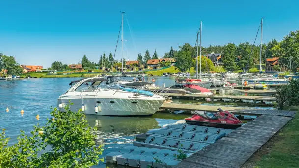 Port w Wierzbie na zdjęciach z lotu ptaka, czerwiec 2026 r.