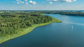 Rydzewo i jezioro Boczne na zdjęciach z lotu ptaka, lipiec 2026 r. - zdjęcie 10