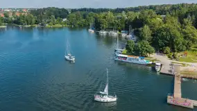 Zatoka Tracz, jezioro Kisajno i port Stranda, lipiec 2026 r. - zdjęcie 8