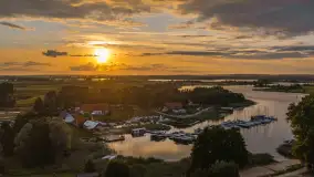 Zachód słońca nad jeziorem Górkło, Marina Górkło, lipiec 2026 r. - zdjęcie 33