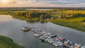 Zachód słońca nad jeziorem Górkło, Marina Górkło, lipiec 2026 r. - zdjęcie 5