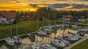 Zachód słońca nad jeziorem Górkło, Marina Górkło, lipiec 2026 r. - zdjęcie 43