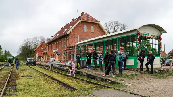 Zdjęcia: Drezyny, historia i Mazury. Węgorzewscy pasjonaci kolei budują lokalną markę - zdjęcie 6
