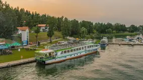 Zachód słońca nad Robert's Port w Starych Sadach, lipiec 20227 r. - zdjęcie 2