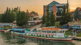 Zachód słońca nad Robert's Port w Starych Sadach, lipiec 20227 r. - zdjęcie 9