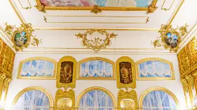 Bursztynowa Komnata - replika w muzeum w Mamerkach - zdjęcie 12