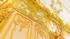 Bursztynowa Komnata - replika w muzeum w Mamerkach - zdjęcie 20