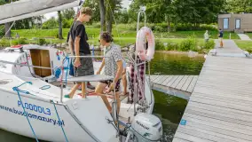 Dzień ze szkołą żeglarstwa Busola, przystań Nautica i jezioro Święcajty - zdjęcie 11