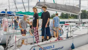 Dzień ze szkołą żeglarstwa Busola, przystań Nautica i jezioro Święcajty - zdjęcie 20
