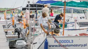 Dzień ze szkołą żeglarstwa Busola, przystań Nautica i jezioro Święcajty - zdjęcie 32