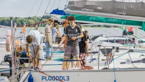 Dzień ze szkołą żeglarstwa Busola, przystań Nautica i jezioro Święcajty - zdjęcie 57