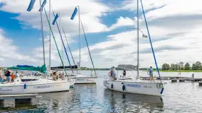 Dzień ze szkołą żeglarstwa Busola, przystań Nautica i jezioro Święcajty - zdjęcie 6