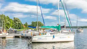 Dzień ze szkołą żeglarstwa Busola, przystań Nautica i jezioro Święcajty - zdjęcie 55